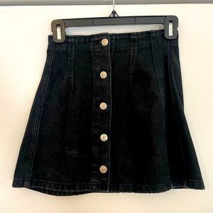 Topshop Jean mini skirt